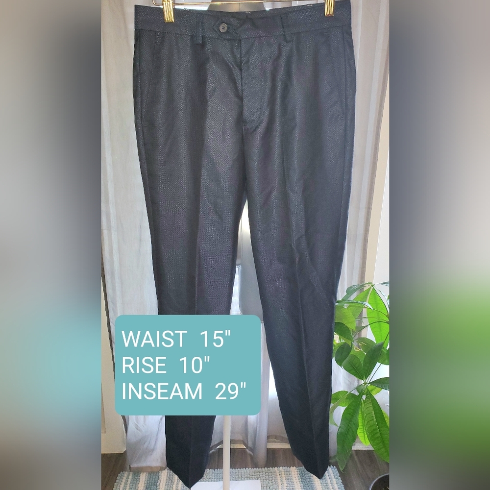 Pique Design Navy Slacks - Picture 11 of 14